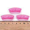 Transparent Crackle Acrylic Beads CACR-S009-001B-N82-4