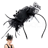 Polyester Mesh Veil Hair Bands OHAR-WH0034-12A-7