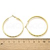 304 Stainless Steel Hoop Earrings for Women EJEW-C096-43G-01-3