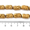 Electroplated Synthetic Non-magnetic Hematite Beads Strands G-F767-03B-4