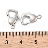Tarnish Resistant 304 Stainless Steel Lobster Claw Clasps STAS-H002-3