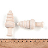 Unfinished Wood Ornaments WOOD-T032-18-3