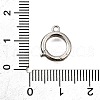Brass Fold Over Clasps KK-D356-09P-3