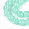 Baking Paint Glass Beads Strands DGLA-N015-10mm-07-3