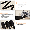 BENECREAT 8.58 Yards 3 Styles Flat Polycotton Band OCOR-BC0005-94A-4
