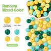 Opaque Acrylic Beads OACR-TAC0014-06E-4