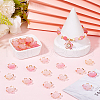 SUNNYCLUE 200Pcs Acrylic Bead Caps OACR-SC0001-83C-4