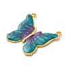 304 Stainless Steel Enamel Pendants STAS-S163-01D-G-2