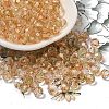 Transparent Colours Glass Round Beads SEED-F006-04A-02-1