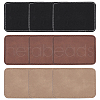 9Pcs 3 Colors Imitation Leather Laserable Label Tags DIY-FG0003-46-1