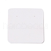 Square Paper Earring Display Cards CDIS-C004-02D-3