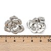 Brass Stud Earrings EJEW-S277-08P-B-5
