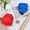 Gorgecraft 6Pcs 6 Colors Casual Mini Cloth Doll Backpack AJEW-GF0008-36A-3