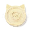 Pine Wooden Bangle Bracelet Finger Ring Diplay Holder Tray BDIS-D002-03A-02-1