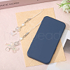 Globleland 2Pcs 2 Styles Alloy and Acrylic Mobile Straps AJEW-GL0002-68-5
