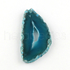 Dyed Mixed Shape Natural Agate Gemstone Big Pendants G-R300-07-2