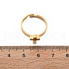 304 Stainless Steel Adjustable Rings for Women RJEW-F169-01G-03-5
