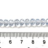 Transparent Baking Paint Glass Beads Strands X1-DGLA-A034-T6mm-D13-4