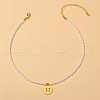 Round Plastic Pearl Beaded Necklaces FS-WG7BB5B-08-1