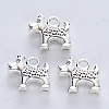 Tibetan Style Alloy Pendants TIBE-R316-010AS-RS-1