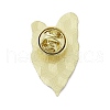 Leaf Enamel Pins JEWB-S040-01D-G-2