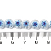 Handmade Millefiori Lampwork Beads Strands LAMP-G164-12J-4