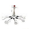 6Pcs Alloy Kitchen Supplies Miniature Ornaments PW-WG6D364-01-3
