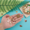 Biyun 60Pcs 15 Style Alloy Enamel Pendants FIND-BY0001-14-5