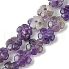 Natural Amethyst Beads Strands G-H023-B08-01-1