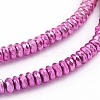 Electroplated Non-magnetic Synthetic Hematite Beads Strands G-L562-11A-2