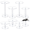  8 Sets 6 Styles Acrylic Storage Riser Rack AJEW-NB0006-30-1
