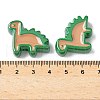 10Pcs Acrylic Enamel Beads OACR-H048-01B-04-3