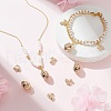 BENECREAT 12Pcs 2 Styles Brass Pendants KK-BC0014-15-4
