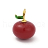 Enamel Plastic Pendants KK-G526-21G-04-1