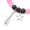 304 Stainless Steel Charms Bracelets BJEW-JB11848-01-3