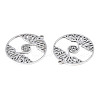 Non-Tarnish 201 Stainless Steel Pendants STAS-N098-041M-3