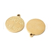 304 Stainless Steel Pendants STAS-R168-13G-2