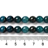Dyed & Heated Natural Dragon Veins Agate Beads Strands X-G-P539-A01-28-5