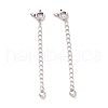 925 Sterling Silver Chain Extenders STER-D036-27AS-1