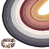   2 Bags Fixed Mixed 25-Color Handmade Polymer Clay Beads CLAY-PH0002-03-1