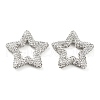 Star Shape Polymer Clay Rhinestone Beads CLAY-NH0001-06M-1