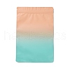 Two Tone Rectangle Plastic Zip Lock Gift Bags OPP-B006-01B-01-1
