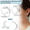 Beebeecraft 100Pcs 304 Stainless Steel Leverback Earring Findings STAS-BBC0006-26-2