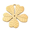 304 Stainless Steel Pendants STAS-M105-06G-1