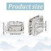 Rhinestone Spacer Beads X-RSB071NF-01S-2