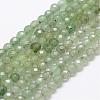 Natural Green Aventurine Beads Strands G-D840-28-4mm-1