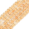 Natural Yellow Quartz Beads Strands G-M403-A24-02-1