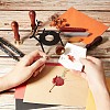 Wax Seal Sticks with Wick Cord DIY-X0099-13-4