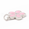Brass Enamel Pendants KK-P217-02P-3