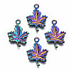 Rainbow Color Alloy Pendants PALLOY-S180-056-RS-1